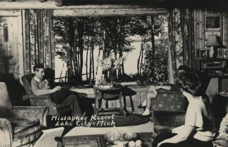 Missaukee Resort - Vintage Postcard (newer photo)